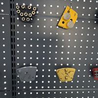 Segments de meulage diamantés robustes CFS JGS-10 - Pièces de rechange pour machine à meuler les sols de 688 mm