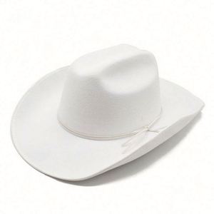 Cheap Fedora Hats Wholesale Wool Felt Polyester Cotton Mexican Cowboy Hat Men - Product Image 6