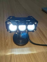 Projecteur de système d'éclairage de moto levo led antibrouillard blanc jaune led feux de conduite laser de moto