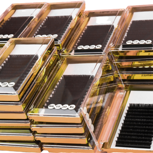 Free Sample 6-25mm Volume Velvet 0.03 Soft Silk Cashmere <strong>Mink</strong> <strong>Eyelash</strong> <strong>Extensions</strong> Dark Matte Black Lash <strong>Extension</strong> Trays - Product Image 1