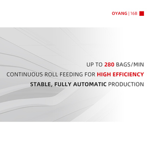 OYANG Machinery B400 Máquina manual para hacer bolsas de compras Precio en Kolkata con motor PLC y componentes de núcleo de rodamiento - Product Image 2