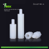 Entretoise mâle-femelle en plastique M2 M2.5 M3 M4 M5 M6 M8 4-40 6-32 8-32 10-32 1/4