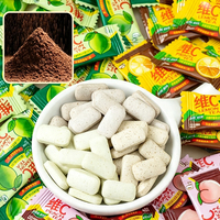 Bonbons Comprimés en Vrac à la Vitamine C, Citron et Menthe, Goût Aigre-Doux pour une Haleine Fraîche, Bonbons de Réception, Prise en Charge OEM