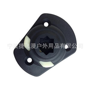 Accessoires pour kayak à pédales et de pêche avec base en forme d'éventail, en plastique et en aluminium, capacité de 1 à 2 personnes, longueur de 4 m - Product Image 4