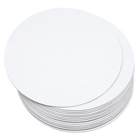 Bases Redondas de Cartón Corrugado Blanco para Pasteles, de 6, 8 y 10 Pulgadas, para Decoración de Pasteles y Pizzas, Venta al Por Mayor
