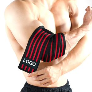 Factory Customized Fitness Gym Safety <strong>Elbow</strong> Wraps for Gym Training Bodybuilding Reduce <strong>Joint</strong> <strong>Pain</strong> During <strong>Weight</strong> <strong>Lifting</strong>