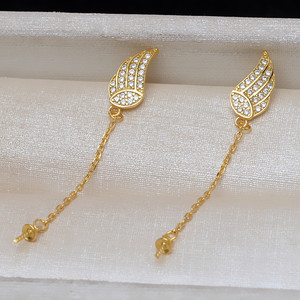 ต่างหูห้อยประดับมุกแฟชั่น Tomabei รุ่น Set-S925 เงินแท้ ลายหินอ่อนน้ำแข็งและหิมะ พร้อมต่างหูรูปตุ๊กตาหิมะ ขนาด 12.7 มม. รุ่น 5502 - Product Image 1