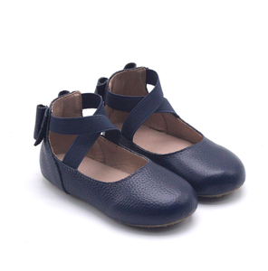 Zapatos de Niña para el Verano, Nuevos, de Piel, con Suela Suave, Estilo Ballet, para el Día de la Independencia, 4 de Julio, Estilo Princesa - Product Image 5