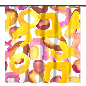 Wholesale <strong>PEVA</strong> Bathroom <strong>Shower</strong> <strong>Curtain</strong> Leaves 3d Print Boho Custom Design Bath <strong>Shower</strong> <strong>Curtain</strong> - Product Image 3