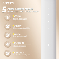 Nouvelle brosse à dents électrique ultrasonique pour adultes, nettoyage efficace et soins dentaires, brosse à dents électrique