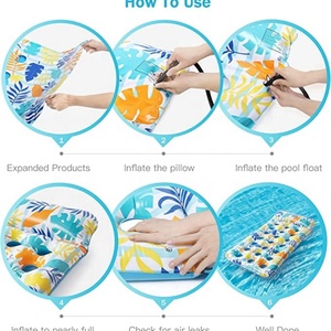 ที่นอนลมเป่าลม PVC อเนกประสงค์ พร้อมของเล่นสำหรับปาร์ตี้ริมสระน้ำ - Product Image 4