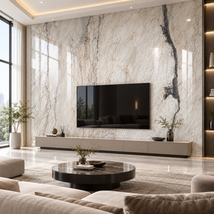 Gạch lát nền đá Sintered 800*2600mm, chống mài mòn, chống trơn trượt, chống bám nhiệt/chống bám vết bẩn, bề mặt mờ, dùng cho nhà ở, thương mại. — ảnh 1