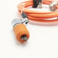 ANLI Cadenas à clé bon marché pour ordinateur portable et câble de sécurité