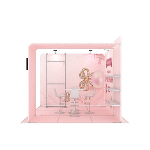 免工具铝张力面料10x10服装展台展示定制贸易展台 - Product Image 2