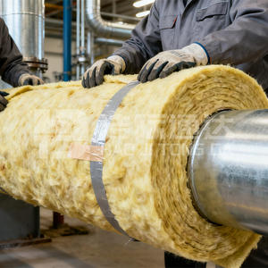 Feltro di lana di roccia Multi-purpose isolamento termico e materiale di conservazione a freddo materiali di isolamento termico ignifugo - Product Image 3