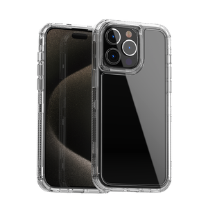 <span class=keywords><strong>Per</strong></span> <span class=keywords><strong>iPhone</strong></span> 16 cassa del telefono cellulare 1.5MM trasparente acrilico <span class=keywords><strong>Cover</strong></span> posteriore trasparente TPU paraurti custodia <span class=keywords><strong>per</strong></span> <span class=keywords><strong>iPhone</strong></span> <span class=keywords><strong>SE</strong></span> 12 13 14 15 Mini Pro Max - Product Image 1
