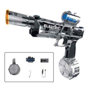 Pistol air elektrik untuk anak-anak, pistol air elektrik untuk anak-anak, tembak tanpa henti, ruang kembali, pistol air pulsa - Product Image 3