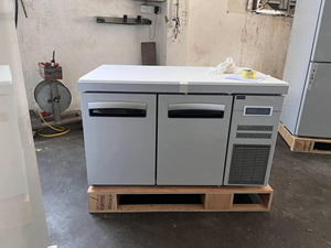 Équipement de réfrigération commerciale, comptoir <span class=keywords><strong>en</strong></span> acier inoxydable, réfrigérateur à triple porte, refroidissement par air, dégivrage automatique, mode éco - Product Image 2