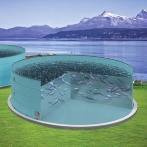 Débardeur rond et grand pour poissons, de 15 — 100000 gallons en acier, fermeture à vis, pour aquarium avec design à la mode - Product Image 6