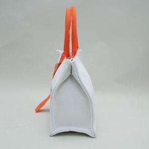 Vente directe en usine Sacs à main en toile de coton avec logo personnalisé écologique Sacs fourre-tout réutilisables pour femmes - Product Image 4