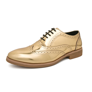 Scarpe Eleganti da Uomo 2025, Stile Brogue, Resistenti, <span class=keywords><strong>con</strong></span> Lacci, Punta Affusolata, Alta Qualità, per Primavera - Product Image 4
