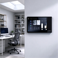 Panel Kontrol Rumah Pintar 8-inci Baru dari Pabrik Standar EU Dilengkapi Alexa Zigbee Multi-Mode Gateway Kontrol Aplikasi untuk Eropa