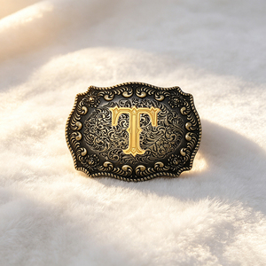 Boucle de ceinture en métal artisanale en gros, motif western cowboy, pour hommes et femmes - Product Image 4