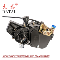 Système de suspension indépendante DATAI à entraînement électrique, adapté à la conversion de tuk-tuk pour passagers.