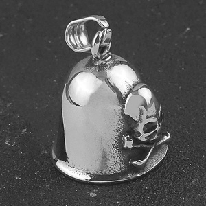 Colgante de Campana Guardiana Aquila de Acero Inoxidable 316L, Campana de Calavera para Motociclistas, Tema Religioso Cristiano, Regalos Unisex para Fiestas - Product Image 4