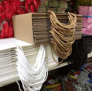 Bolsa de Papel Kraft Reciclado Biodegradable de Grado Alimenticio con Impresión Personalizada, Asa de Mano para Envasado de Vajilla - Product Image 6