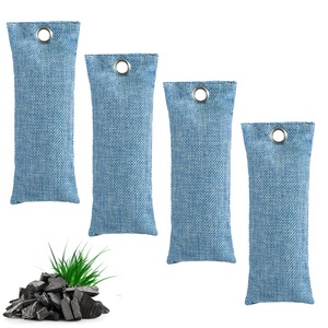 Manufacturers custom bamboo charcoal package air purifying bag for Shoes Office Home Air Freshener