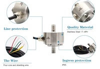 Capteur de force en acier inoxydable AM42A pour test de tension et de compression, précision 0,2 % (0-20 kg) pour produits 3C
