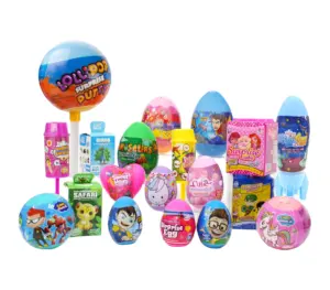 2023 Biggest collection of super market standard surprise egg & surprise candy toy