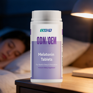 Melatonina Natural de Origen Vegetal, Tabletas de Melatonina Derivada de Cereza, Arroz y Maíz, Melatonina Vegana |   Apto para vegetarianos - Product Image 4