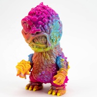 Mainan Vinil Sofubi Jepang Kustom Pembuat Figur Figur Desainer OEM Figur PVC Monster Lembut Vinil Jepang