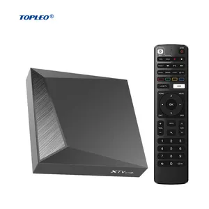 Topleo android tv kutusu STB Dual Band WIFI Media medya oynatıcı 4K s905w2 android 11 akıllı set top box dijital kutusu android tv