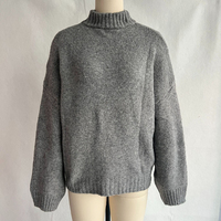 Fournisseur en gros de pulls en tricot pour femmes, à manches longues, épais, surdimensionnés, amples, chauds, décontractés, style pull ou chemisier
