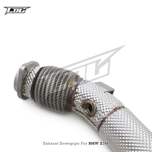 Tubo de Escape Personalizado BOSKA de Acero Inoxidable de 1.5 mm con Acabado Espejo para X3M/X4M F97/F98 3.0T 2019-2023, Protector Térmico, Garantía de 3 Años - Product Image 2