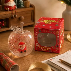 Balle anti-stress souple Apple Noël 2026, jouet sensoriel à rebond lent pour enfants, cadeau de Noël - Product Image 3