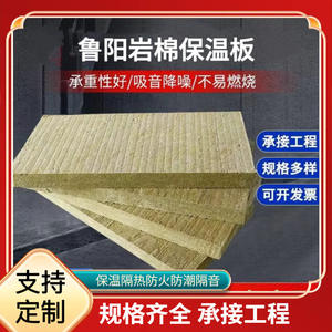 Panneau d'isolation en laine de roche Luyang, rectangulaire, haute densité, pour isolation phonique et thermique des murs et des toits, origine Foshan - Product Image 2