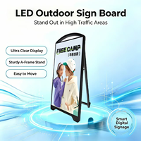 Layar LED Digital Signage Luar Ruangan Tahan Air IP65 Kecerahan Tinggi Pro Canggih P1.86 4000CD untuk Periklanan