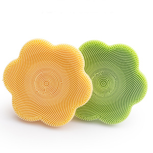 Silicone Handheld Facial Cleansing Brush Flower-Shaped for Delicate Pore Removal Blackhead Removal Facial Cleansing - Product Image 4