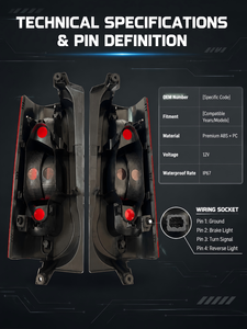 Lente per Faro Posteriore E-MARK per Citroen Berlingo, Peugeot Partner, Vauxhall Opel Combo, <span class=keywords><strong>Toyota</strong></span> <span class=keywords><strong>Proace</strong></span> City, Fiat Doblo 9819235880 - Product Image 5
