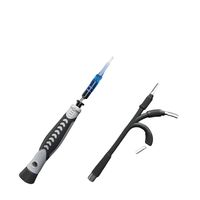 Kit de tournevis de précision magnétique 130-en-1, outil professionnel de réparation électronique avec poignée antidérapante, logo personnalisé OEM