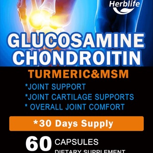 Suplemento para el Soporte de Articulaciones ODM/OEM, Suplemento de Cúrcuma, MSM, Glucosamina y Condroitina en Cápsulas, Cápsulas Strong Man - Product Image 2