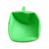 Bouée gonflable en PVC durable et résistante aux UV pour le ski nautique, couleur vert brillant, pour lac ou rivière