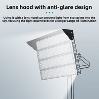 Projecteurs LED haute puissance IP65 pour stades de football, terrains de basketball extérieurs, places publiques, tunnels et éclairage de terrains de sport