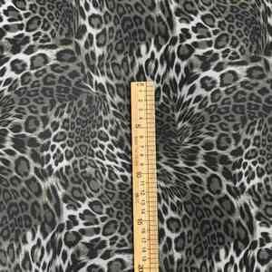 ZSY 레오파드와 치타 프린트 패턴 <span class=keywords><strong>4</strong></span> 방향 스트레치 폴리에스터 스판덱스 얇은 명주 그물 참조 여자 웨딩 드레스를위한 메쉬 원단 - Product Image 3