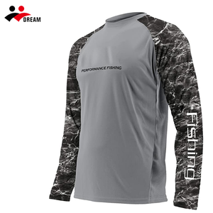 Chemises de poisson à manches longues par sublimation protection solaire <span class=keywords><strong>anti</strong></span> <span class=keywords><strong>UV</strong></span> sur mesure vêtements de pêche <span class=keywords><strong>maillot</strong></span> de pêche à séchage rapide - Product Image 4