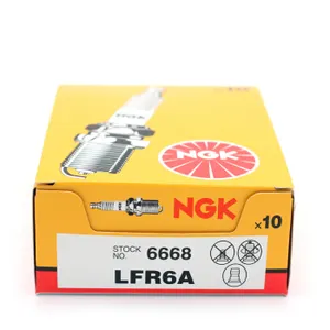 NGK火花塞原始正品铱汽车发动机系统6668 LFR6A适用于一般车型